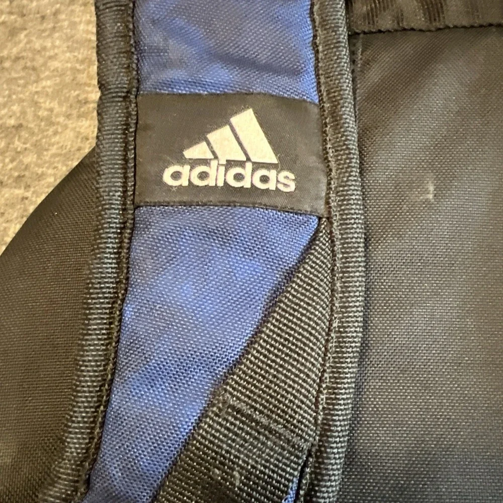 Adidas Blue Camo backpack Three Compartments Plus Sunglass‎ Pocket Great Shape